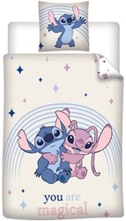 Lobbes copripiumino bambini Stitch magico 140x200 cm policotone