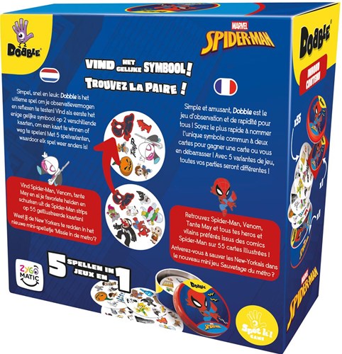 Asmodee Dobble Spiderman gioco di carte - Divertimento per tutta la famiglia-2