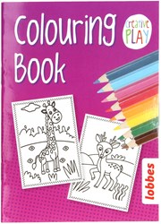 Lobbes libro da colorare A6 - Giocattolo creativo con 16 pagine da colorare