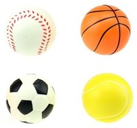 Toi-Toys sport Squeezies antistress set 12 pezzi Ø7cm giocattolo