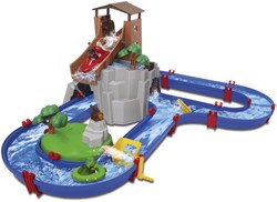 Aquaplay pista d'acqua AdventureLand set 1547 con barche e personaggi