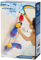 Aquaplay giocattolo da bagno Sploshy Cascade pista d'acqua con accessori