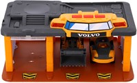 Dickie stazione di costruzione giocattolo con gru, luci e suoni - veicoli Volvo-3
