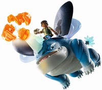 Playmobil Dragons giocattolo - The Nine Realms Plowhorn & D'Angelo set-2