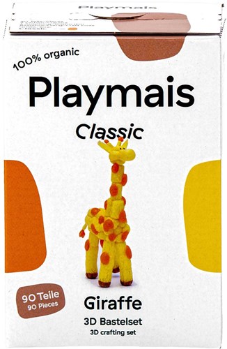 PlayMais set creativo 3D giraffa - giocattolo creativo 90 pezzi