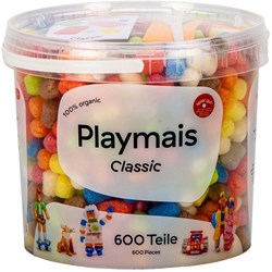 PlayMais secchiello creativo con oltre 600 pezzi di giocattolo colorati