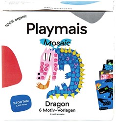 PlayMais set creativo mosaico drago - 2300 pezzi giocattolo creativo