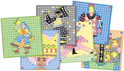 PlayMais set creativo carte mosaico principessa giocattolo creativo