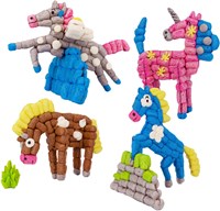 PlayMais Classic set creativo mondo pony - 800 pezzi giocattolo creativo-2