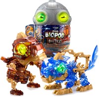 Biopod Battle Duo Dino giocattolo dinosauro interattivo con luce e suono-3