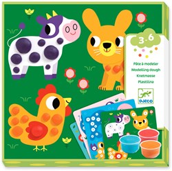 Djeco LES PETITS - PATES A. MODELER Ronds de pâte