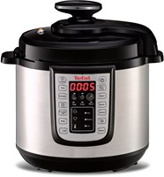 Tefal slowcooker multicooker pentola a pressione 6L argento nero 25 programmi