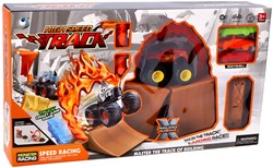 KiddyGo pista stunt giocattolo - pista monster truck emozionante