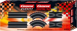 Carrera set di espansione pista - GO!!! 1:43 pezzi pista circuito corsa