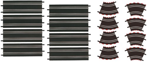 Carrera set espansione pista - GO!!! accessorio pista 16 pezzi-2