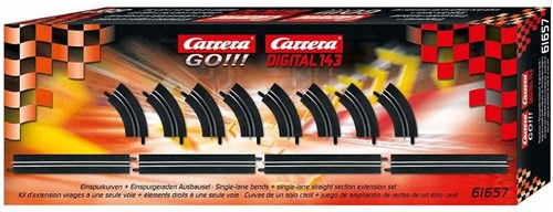 Carrera pista da corsa pezzi pista - set espansione 12 pezzi - accessorio pista