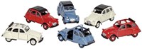 Goki Citroën 2CV auto giocattolo con motore a retrocarica - metallo - scala 1:34-39-3