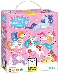 Banana Panda puzzle unicorno per bambini dai 4 anni in su - puzzle colorato