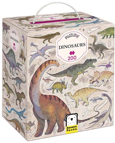 Banana Panda puzzle dinosauri - 200 pezzi - giocattolo educativo