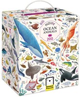 Banana Panda puzzle animali oceanici - 200 pezzi - gioco educativo