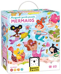 Banana Panda puzzle Sirene - puzzle jumbo magico per bambini