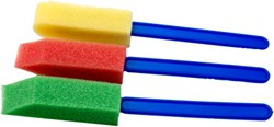 Eduplay dabbers set - tamponi spugna creativi per bambini 3 pezzi