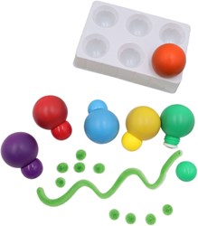 Eduplay Easy Dabbers - Giocattolo creativo per bambini - 6 pezzi
