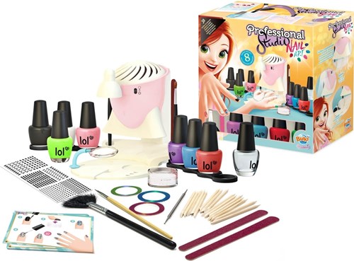 Buki set professionale per unghie per bambini con accessori-2