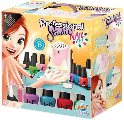 Buki set professionale per unghie per bambini con accessori-3