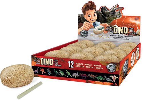 Buki uova di dinosauro giocattolo - scopri e colleziona dinosauri-3