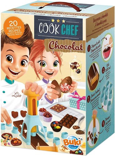 Buki set giocattolo cioccolato - laboratorio creativo di cioccolato per bambini-3
