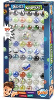 Buki biglie - scatola di biglie modello piccolo con 56 biglie di vetro-3
