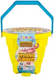 Tuban giocattoli - Dynamic Sand Set set spiaggia con secchiello e stampi