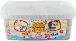 Tuban sabbia cinetica - sabbia naturale 2,5 kg in contenitore riutilizzabile