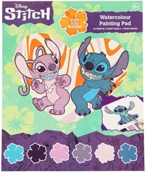 Sambro libro da colorare ad acquerello Stitch con pennello - giocattolo creativo