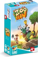 Asmodee gioco di carte Zoo Run - Avventura per bambini e famiglie