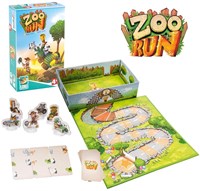 Asmodee gioco di carte Zoo Run - Avventura per bambini e famiglie-2