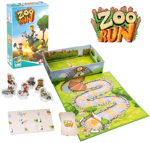 Asmodee gioco di carte Zoo Run - Avventura per bambini e famiglie-2