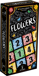 Asmodee gioco di carte Flowers gioco familiare colorato strategico