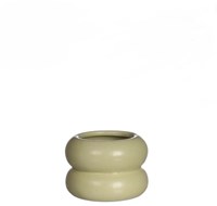 Chubby bloempot jade groen Ø9xH6,4cm