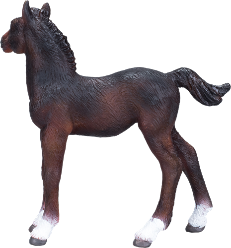 Mojo Horses speelgoed paard Hannoveraans Veulen Bruin - 381018
