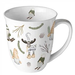 Ambiente tazza gnomi della foresta 400ml ceramica regalo