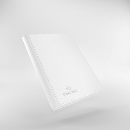 Gamegenic album carte Zip-Up 8 tasche bianco - conservare e proteggere le carte