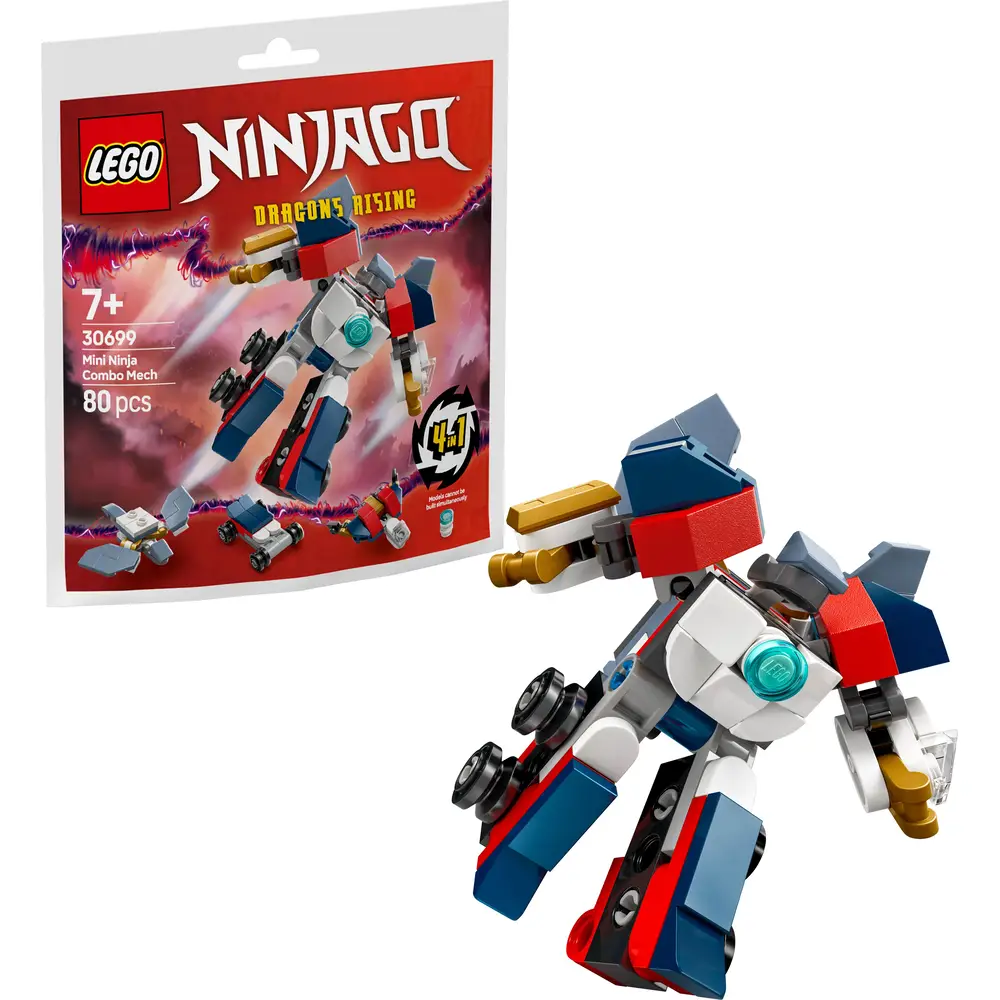 LEGO Ninjago Mini Ninja Combomecha set di costruzione - 80 pezzi - 30699