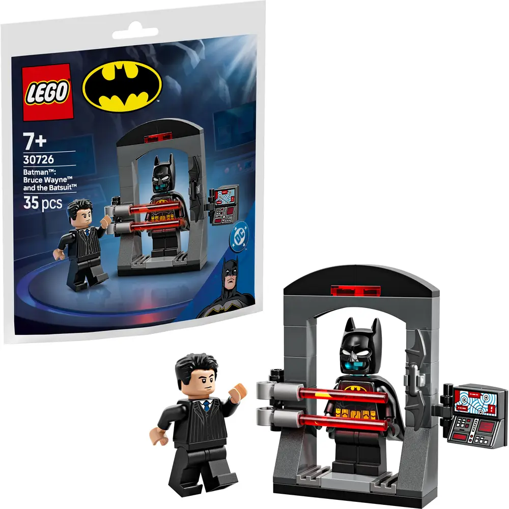 LEGO Super Heroes set di costruzione Batman Bruce Wayne e la Batsuit 30726