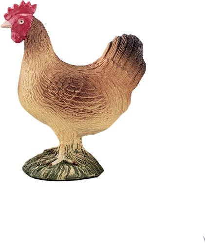 Mojo Giocattolo della fattoria Gallina in piedi - 387052