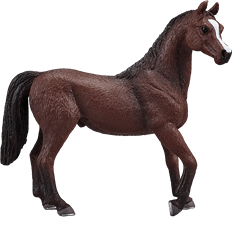 Mojo Cavallo giocattolo cavallo stallone arabo castano - 387084