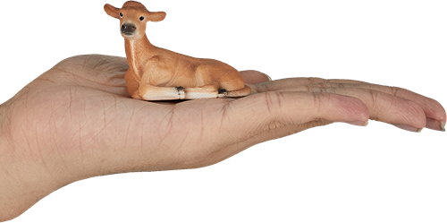 Mojo Giocattolo della fattoria Jersey Calf Lying - 387144-3