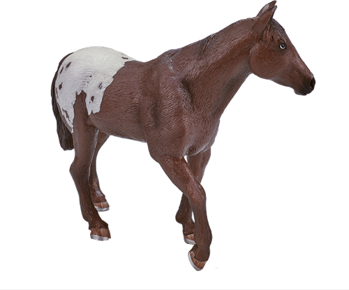 Mojo Cavallo giocattolo Cavallo Appaloosa Stallone Castano - 387150-2