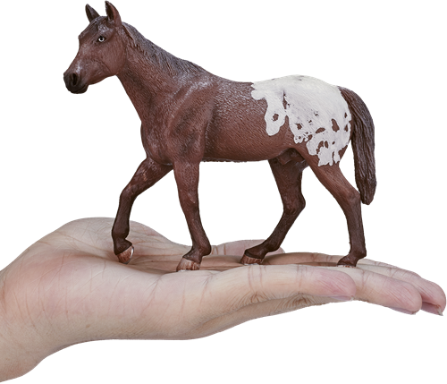 Mojo Cavallo giocattolo Cavallo Appaloosa Stallone Castano - 387150-3